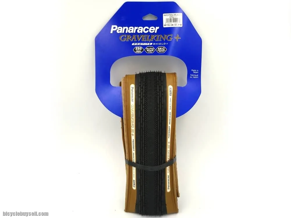 PANARACER GRAVEL KING SK 700 x 35c 38c 43c 50c Black/Brown Folding Bead TUBELESS COMPACTIBLE