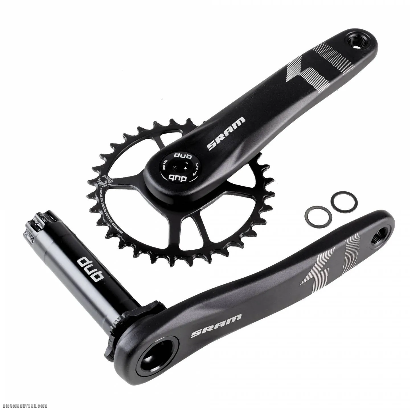 SRAM SX Eagle X1 1000 Crankset 12 speeds DUB 34t