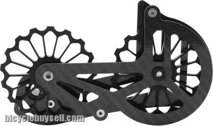 Toseek RD oversized pulley OSPW Road Bike Ceramic Bearing Rear Derailleur Guide Wheel R8000  Bicycle