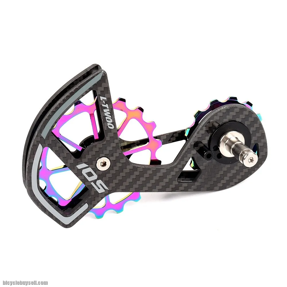LTWOO 105 Bicycle Big Wheel Ceramic Bearing Carbon fiber Jockey Pulley Wheel Set Rear Derailleurs