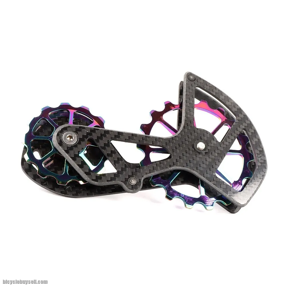 LTWOO 105 Bicycle Big Wheel Ceramic Bearing Carbon fiber Jockey Pulley Wheel Set Rear Derailleurs