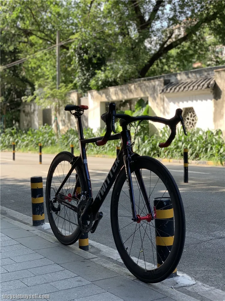 Twitter Sniper 2.0 Full Carbon Road Bike With Carbon Wheelset 50mm Frame T1100