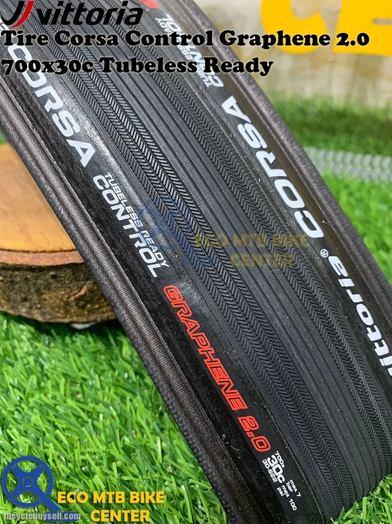 VITTORIA Tires Corsa Control Graphene 2.0 700x30c Tubeless Ready