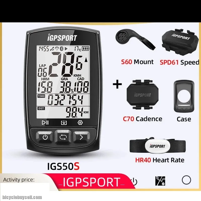 IGPSPORT IGS50S GPS Bike Bicycle Sport Computer Waterproof