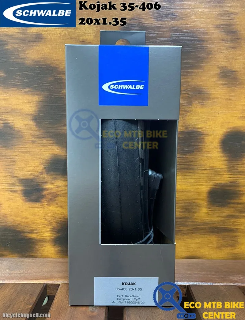 SCHWALBE Tires Kojak 35-406 Perf,RaceGuard SPC 20x1.35 (FOLDING)