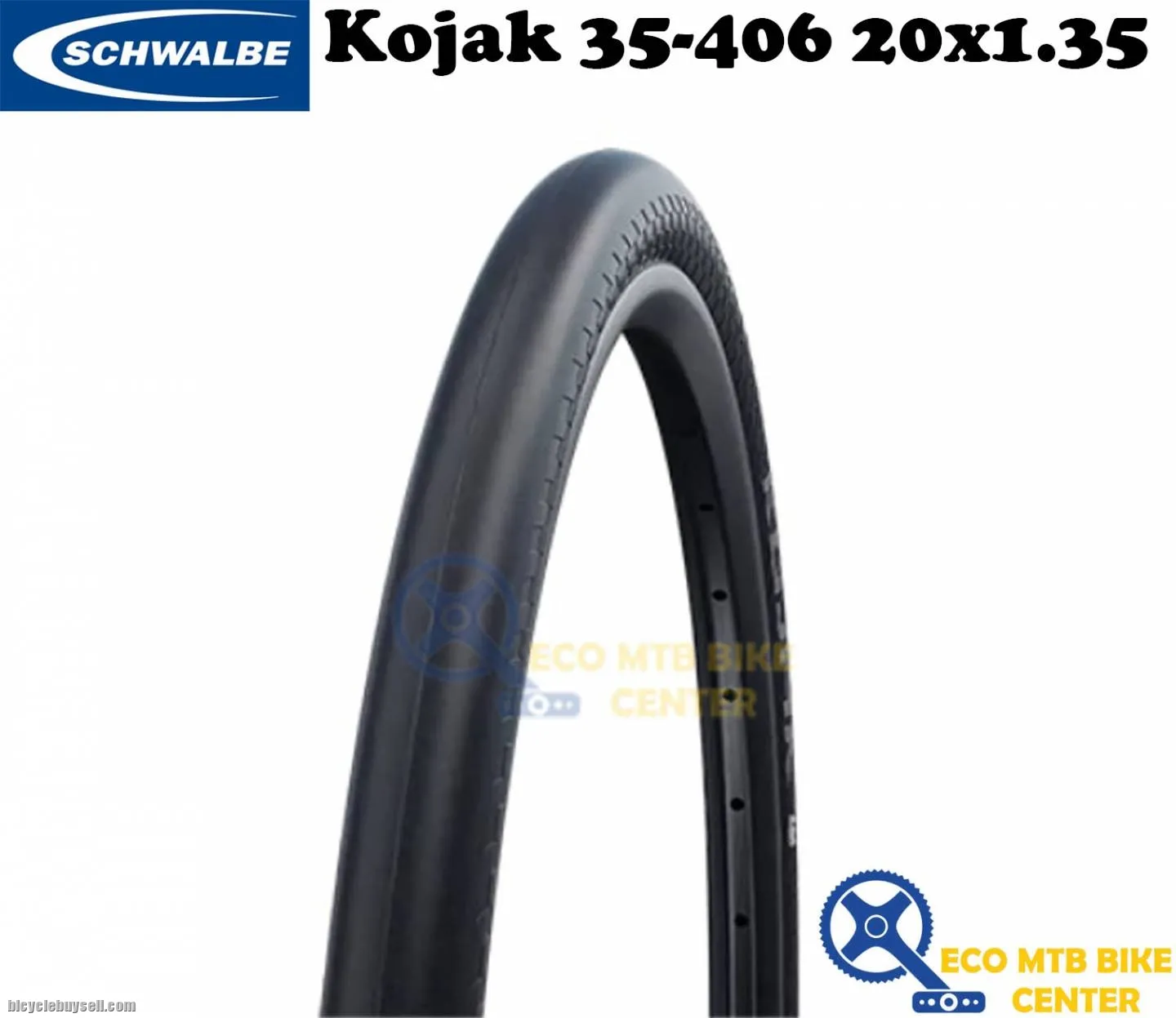 SCHWALBE Tires Kojak 35-406 Perf,RaceGuard SPC 20x1.35 (FOLDING)