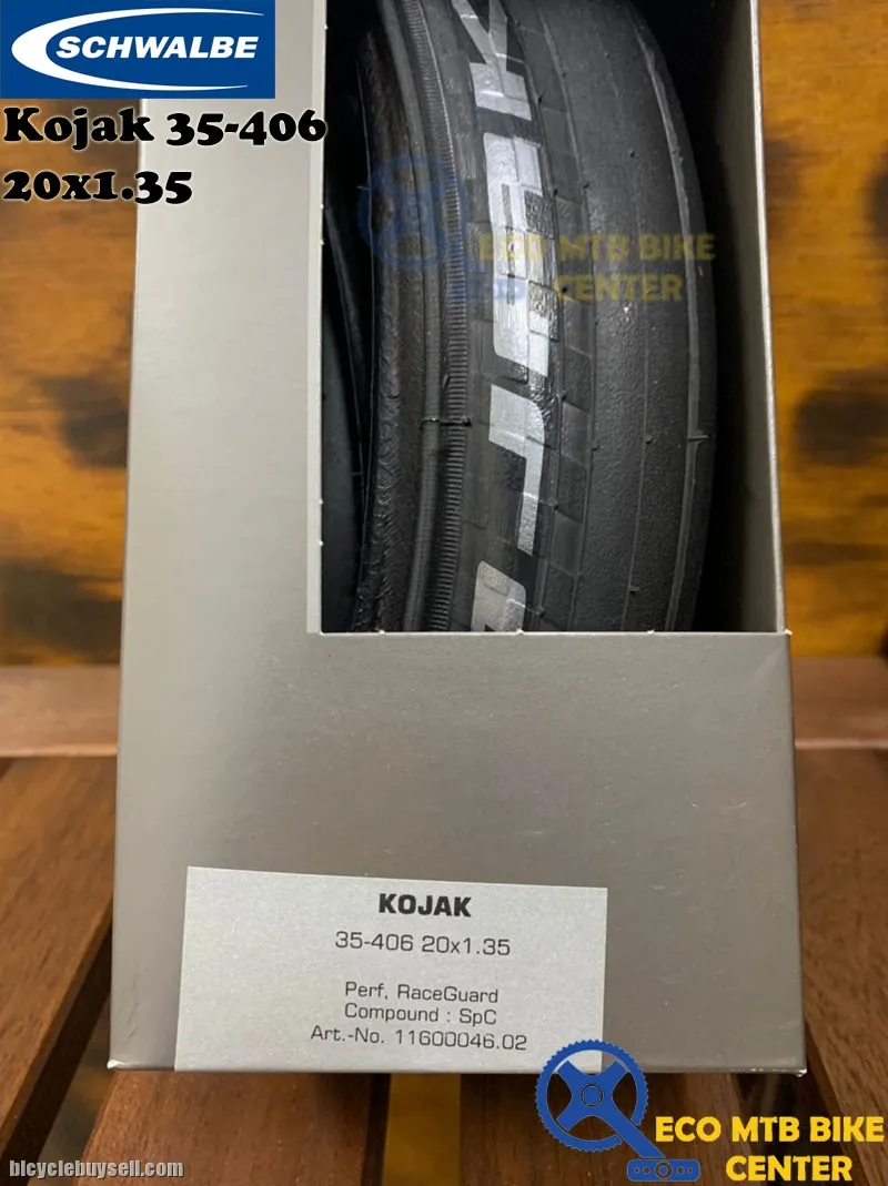 SCHWALBE Tires Kojak 35-406 Perf,RaceGuard SPC 20x1.35 (FOLDING)