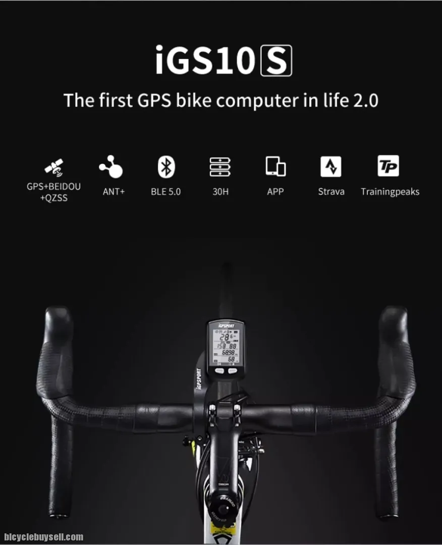 IGPSPORT IGS10S NEW CYCLING COMPUTER BLUETOOTH ANT+ HRM CADENCE IGS10 IGPSPORTS
