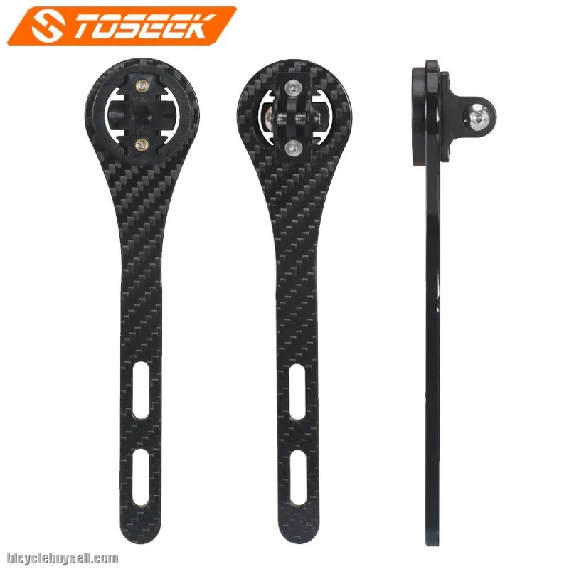 Toseek Stem Mount Holder Bike Support Out Front For Aero Handlebar Integrated Extender Garmin Cateye