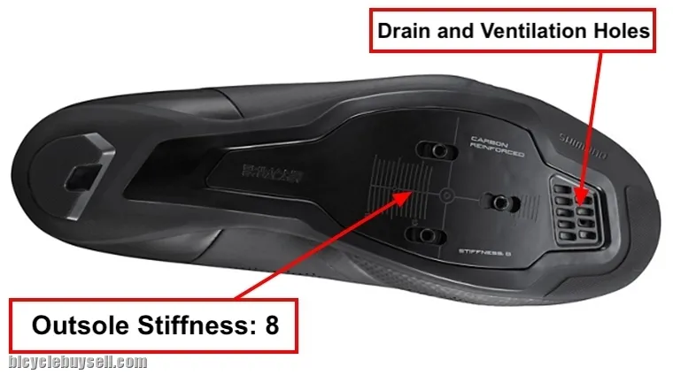 Shimano rc502 road bike shoe BOA (carbon base) new rc5