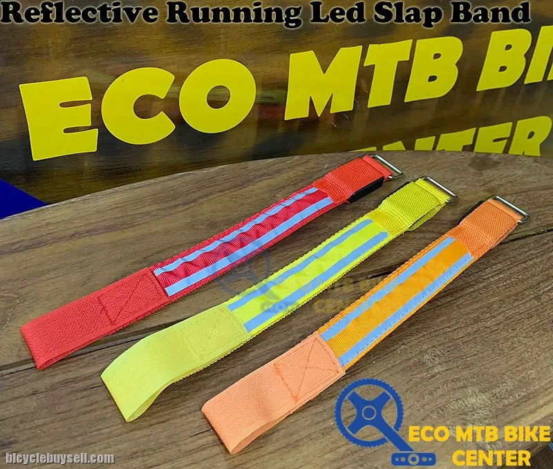 Reflective Running Led Slap Band Night Running Safety Warning Nylon Belt for Outdoor Light