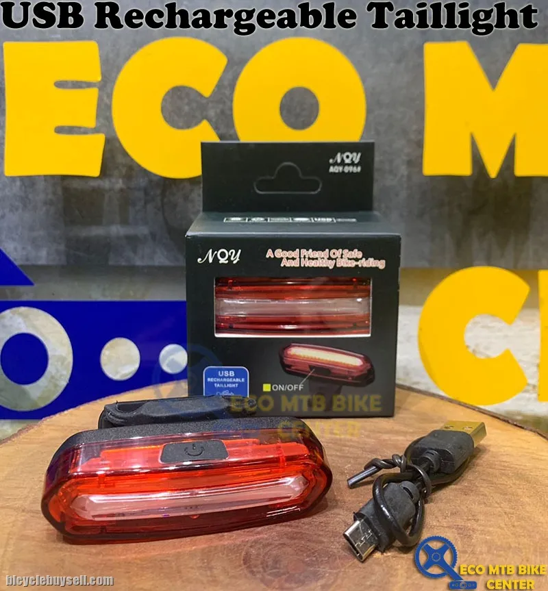 Light USB Rechargeable Taillight (Red) AQY-096