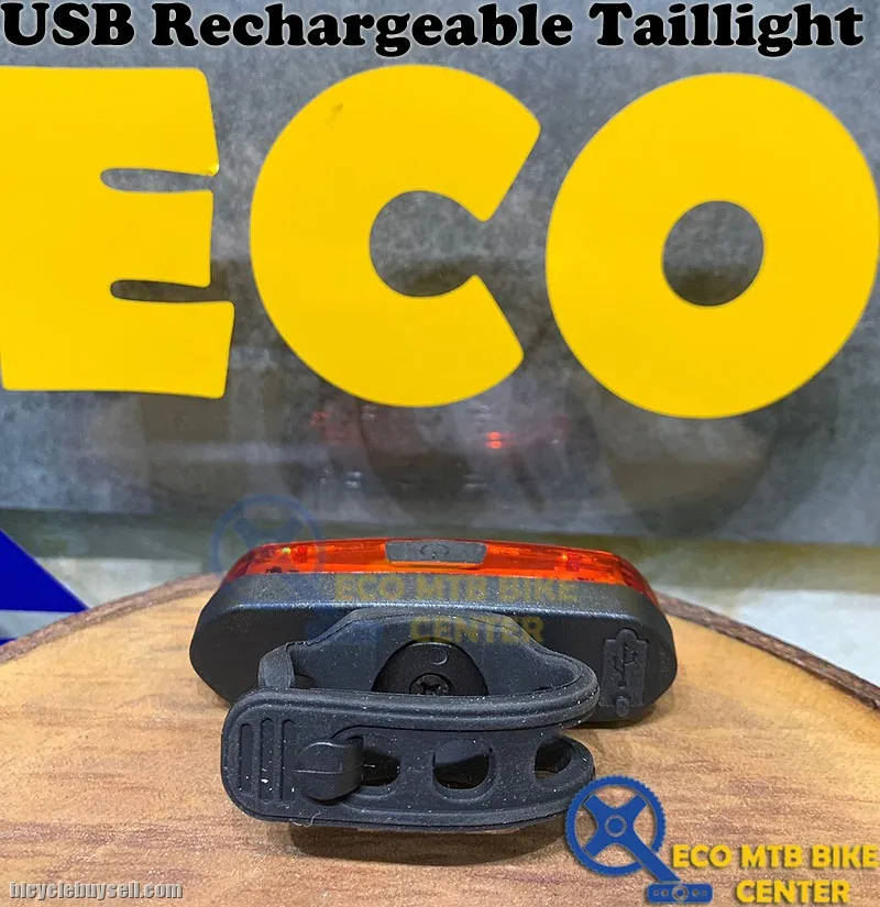 Light USB Rechargeable Taillight (Red) AQY-096