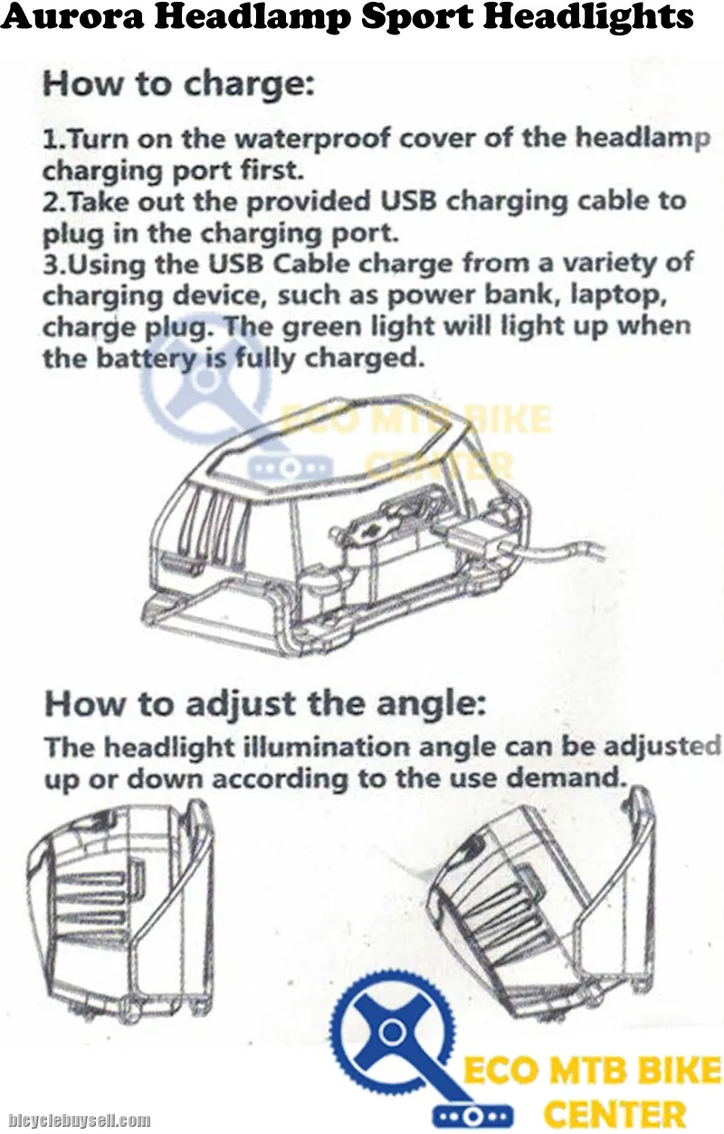 Aurora Light Headlamp Sport Headlights
