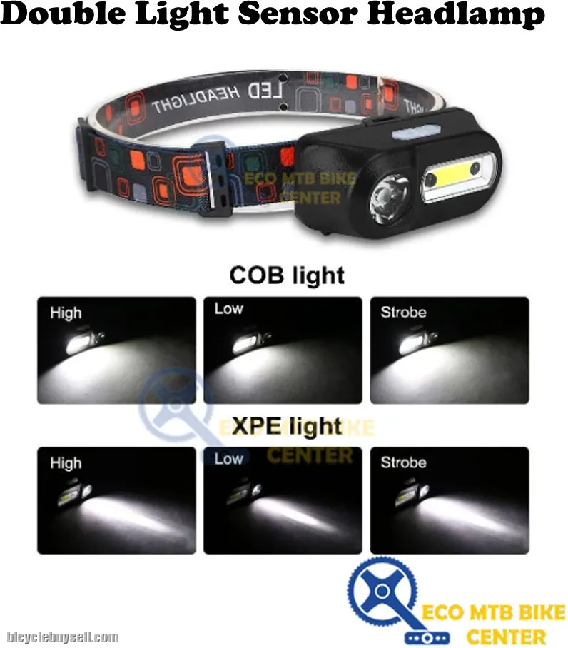 Double Light Sensor Headlamp KX-1804A