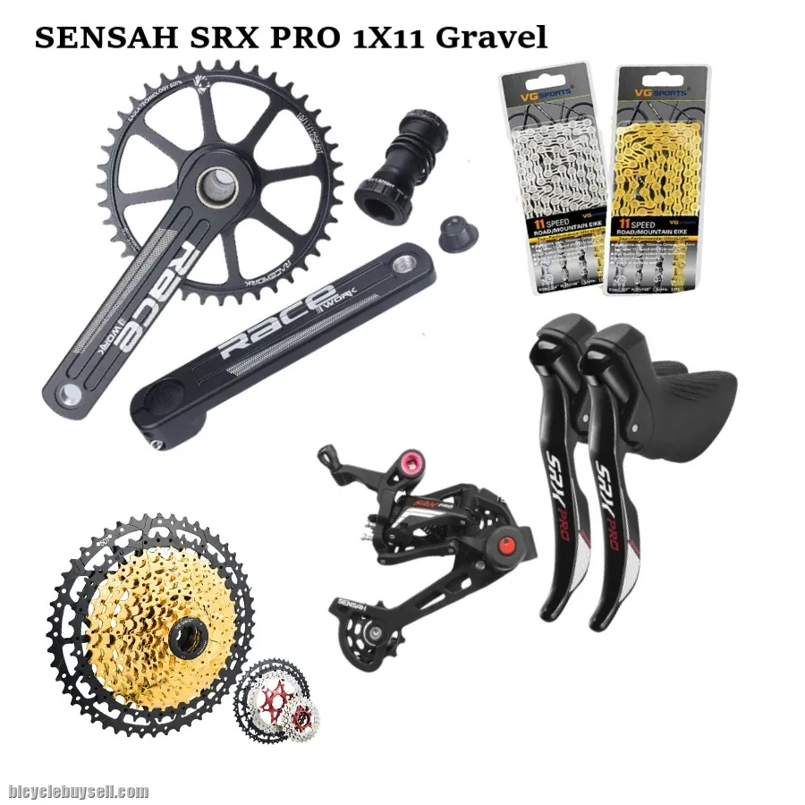 SENSAH SRX PRO Gravel groupset disc brake 52T GRX road