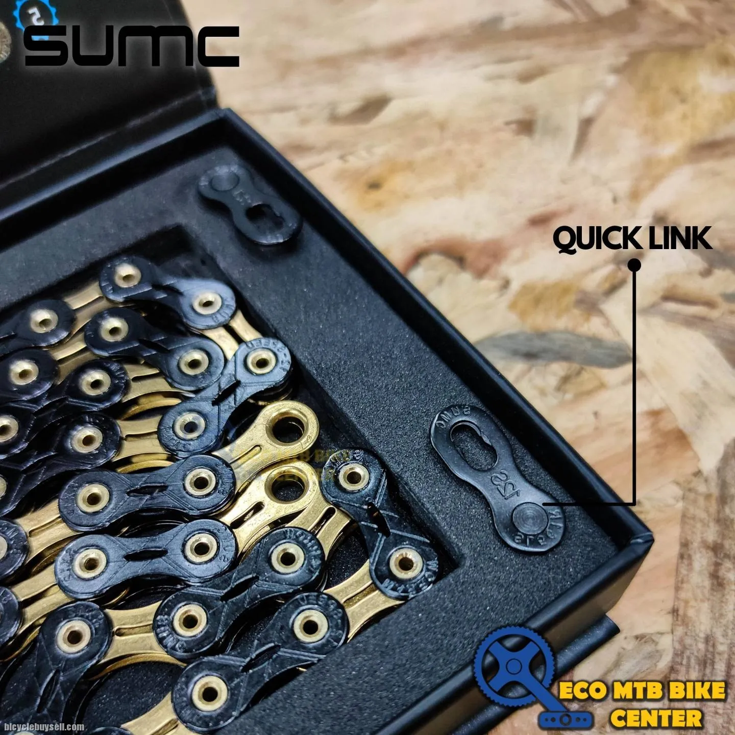 SUMC Chains SX12SL 126 Links 12 Speed Hollow Pin