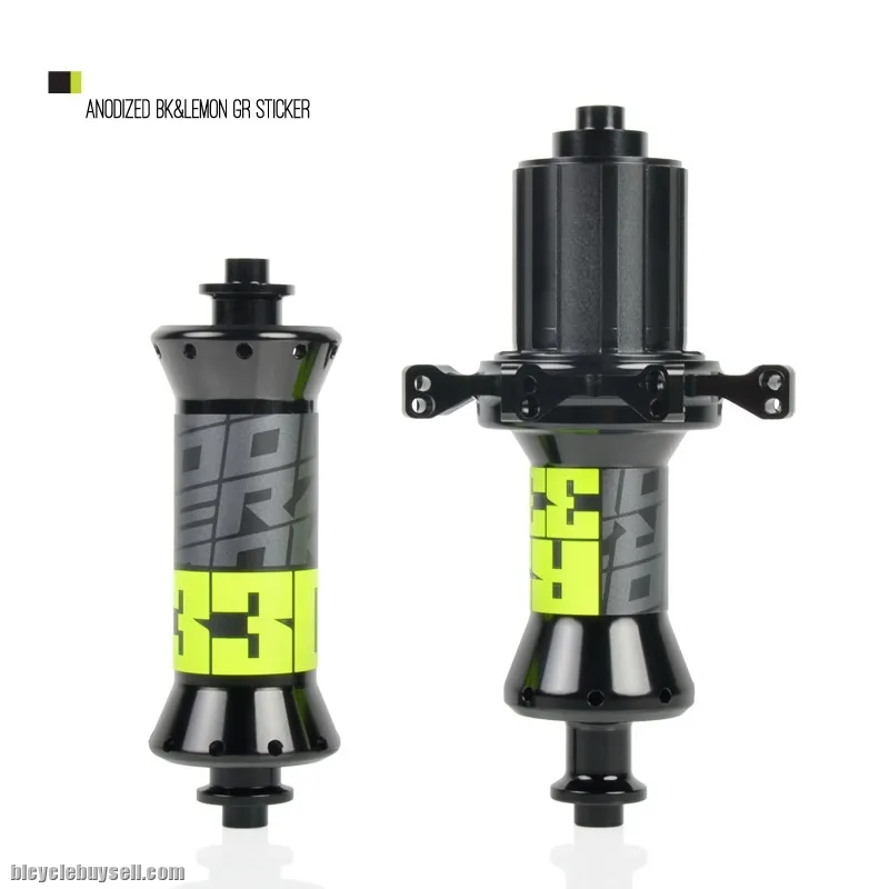 KOOZER RS330 Hubs Aluminum 2+4 Bearing 72HD Front 20 Hole Rear 24 Hole Hub Set