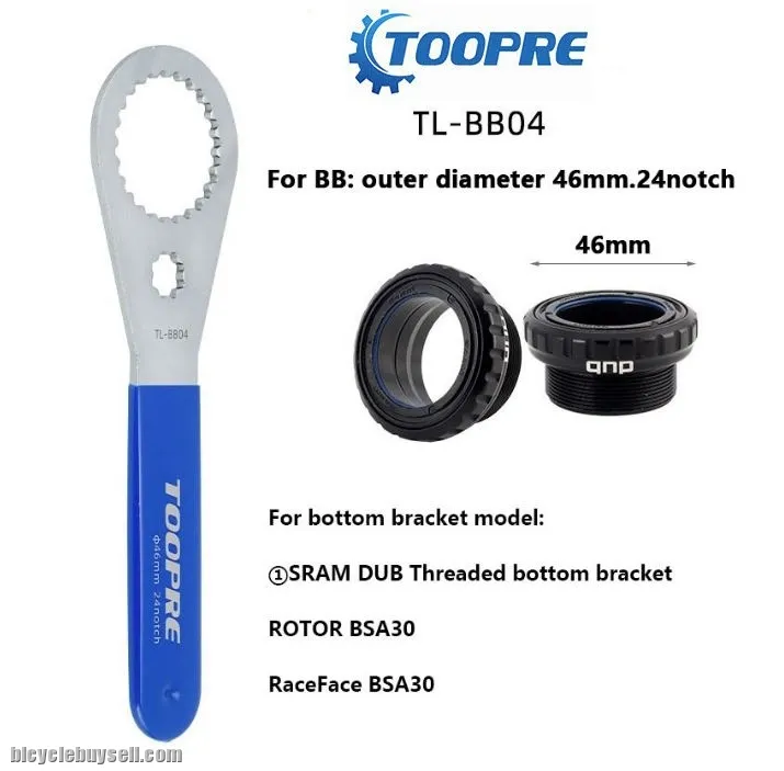 Toopre BB Bottom Bracket Removal Tools TL-BB01 / TL-BB02 / TL-BB03 / TL-BB04(No include bottom brack