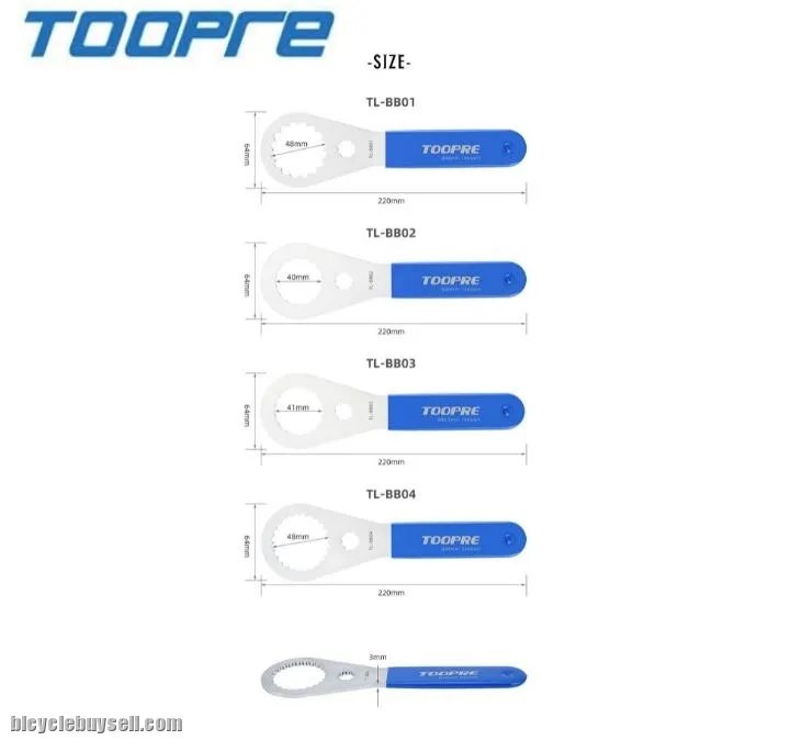 Toopre BB Bottom Bracket Removal Tools TL-BB01 / TL-BB02 / TL-BB03 / TL-BB04(No include bottom brack