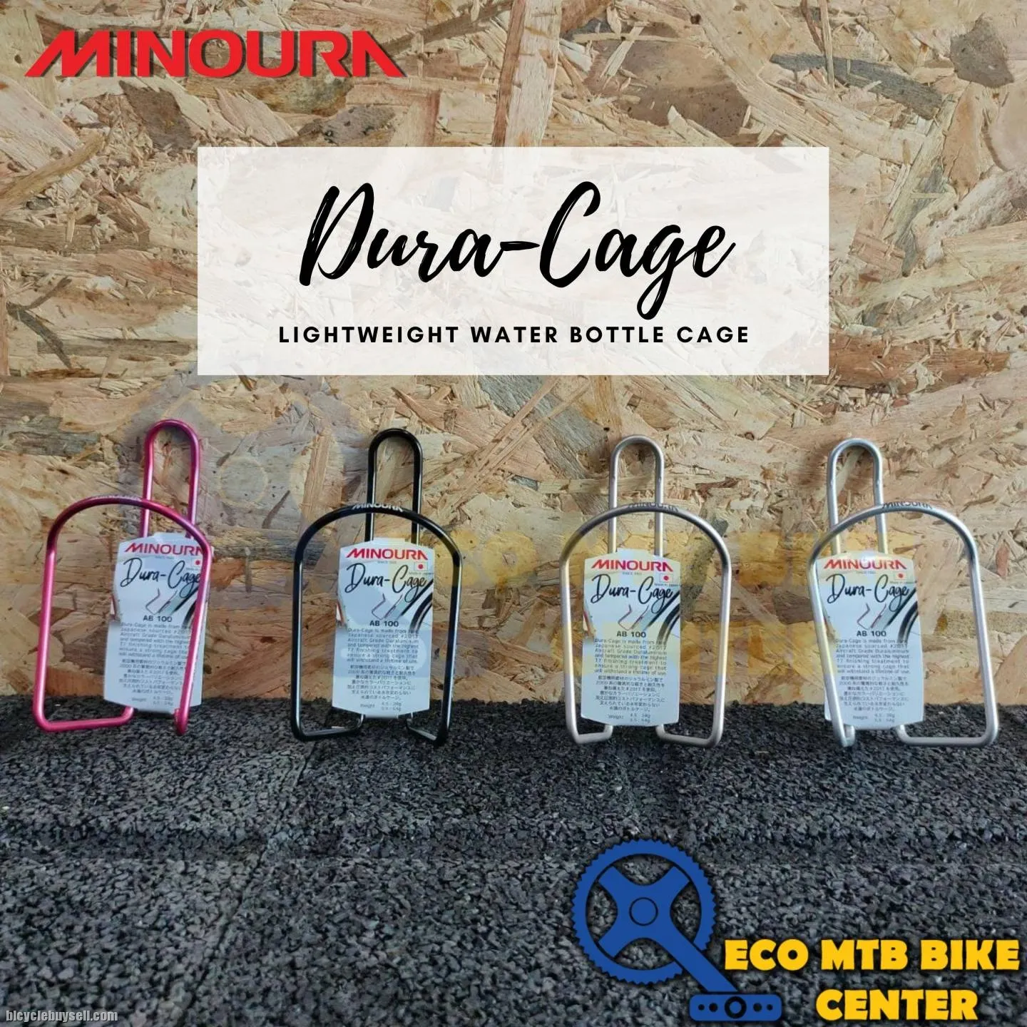 MINOURA Bottle Cage Dura-Cage 4.5 Without Alloy Bolt
