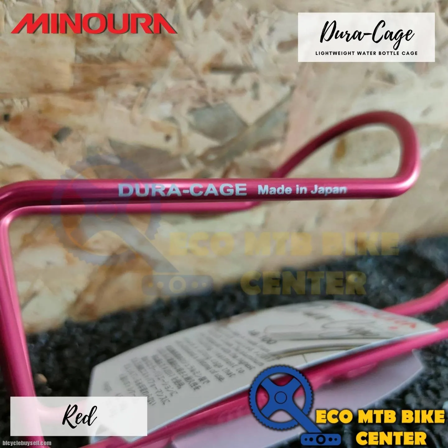 MINOURA Bottle Cage Dura-Cage 4.5 Without Alloy Bolt