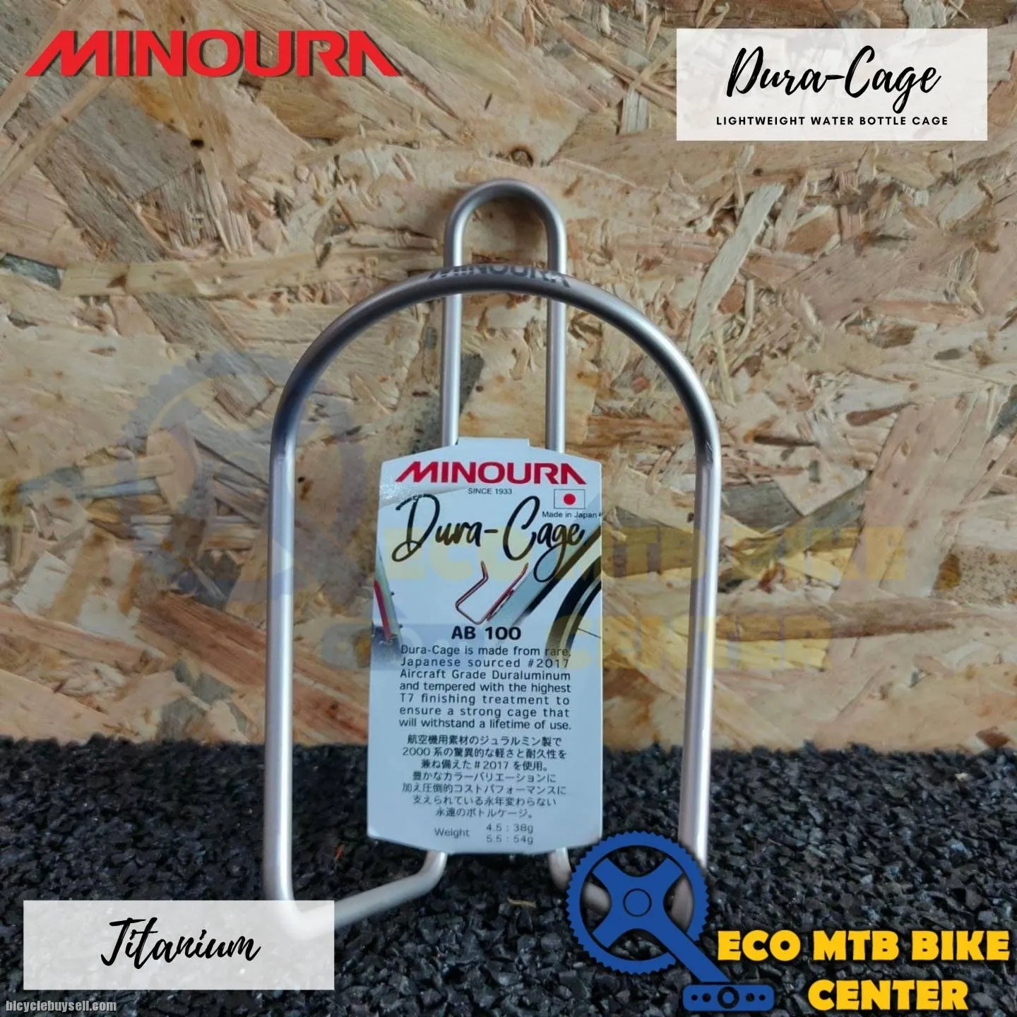 MINOURA Bottle Cage Dura-Cage 4.5 Without Alloy Bolt