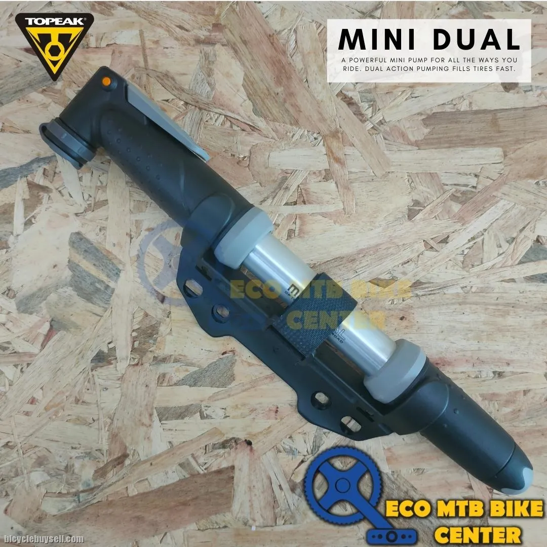 TOPEAK PUMP MINI DUAL 120PSI
