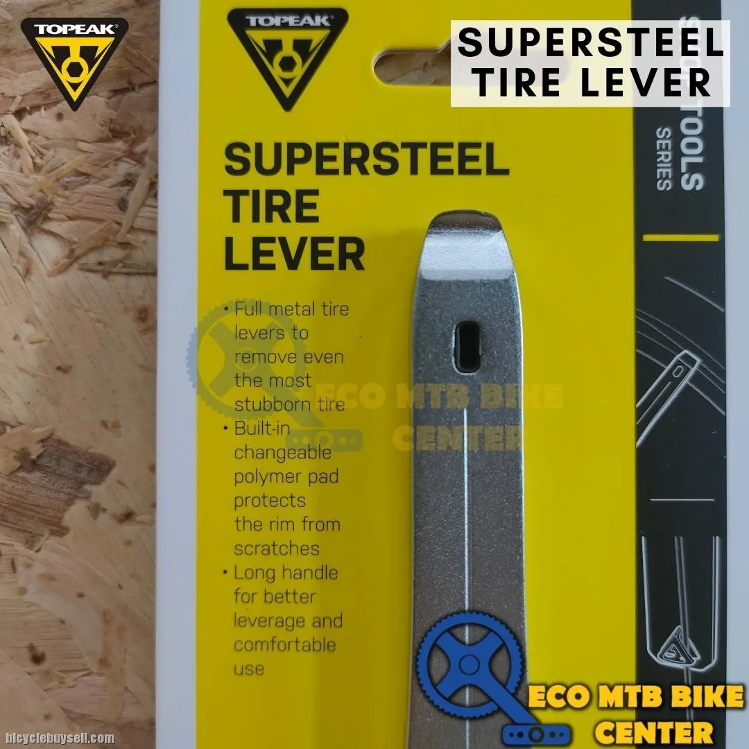 TOPEAK SUPERSTEEL TIRE LEVER (2PCS)