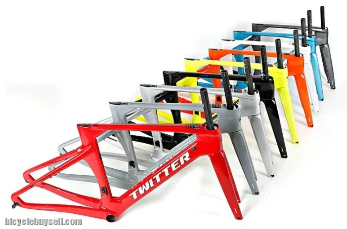 Twitter R10 Carbon Fiber Road Bike Frame Disc Brake Bike 700C Racing Frame Thru Axle