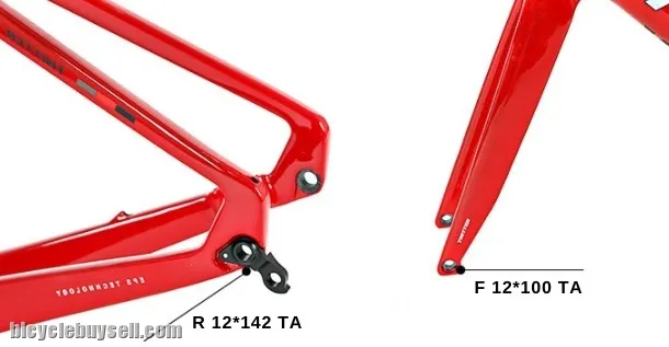 Twitter R10 Carbon Fiber Road Bike Frame Disc Brake Bike 700C Racing Frame Thru Axle