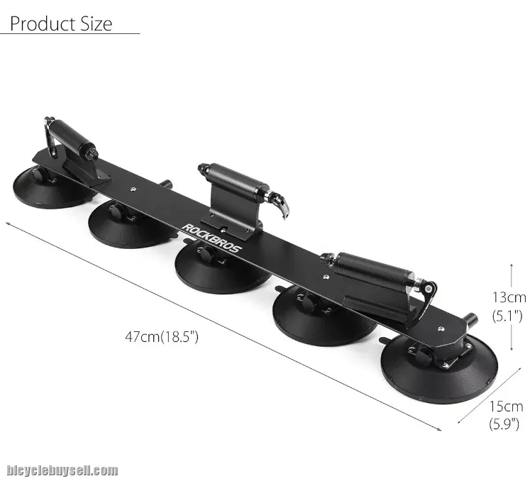 ROCKBROS scution Roof-Top Bicycle Rack Carrier Easy Install Roof RackHolder