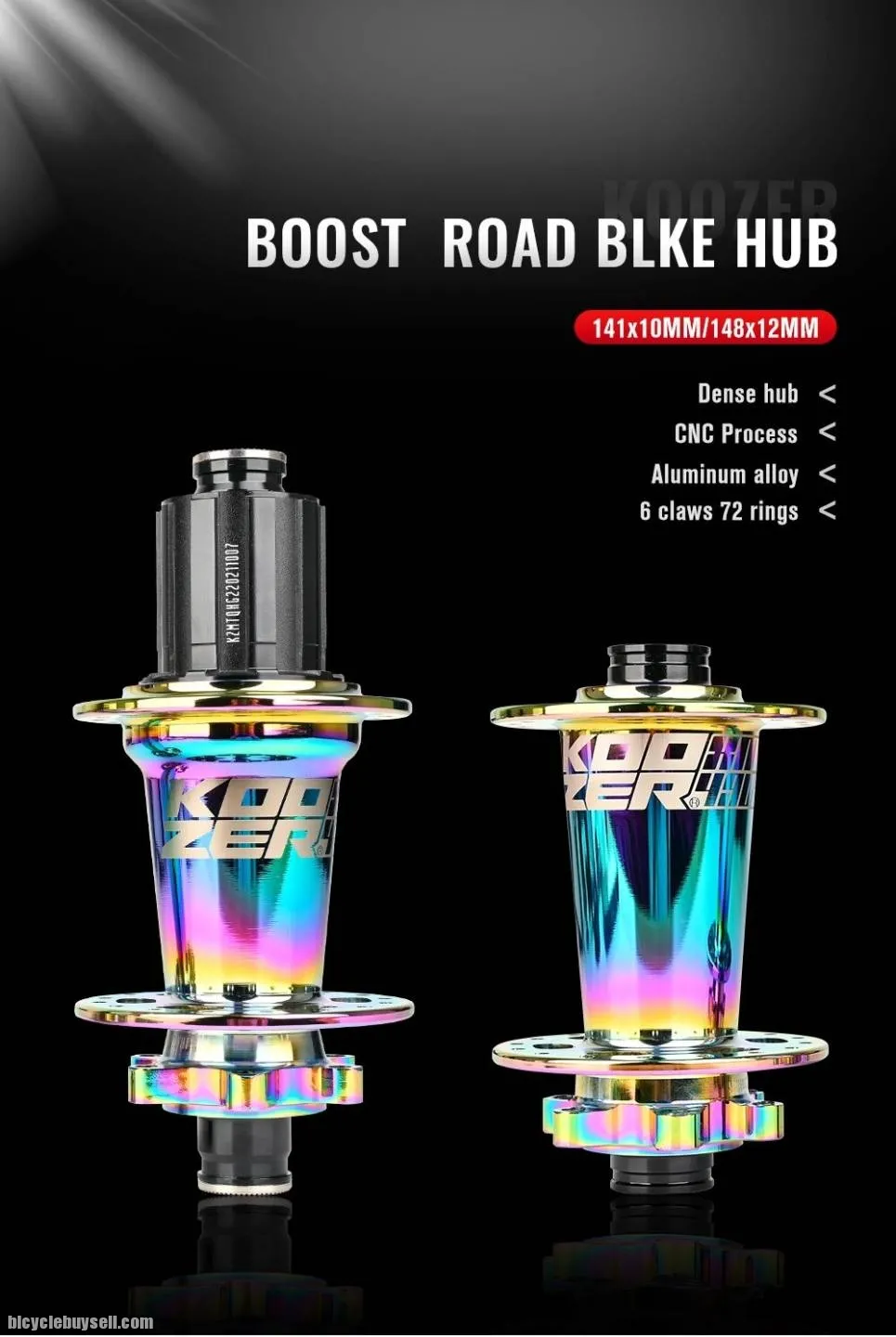 KOOZER XM490 PRO Boost Hub 15x110 12x148 MTB Boost Hub 28/32 Hole Cube Micro Spline/Sram XD 12