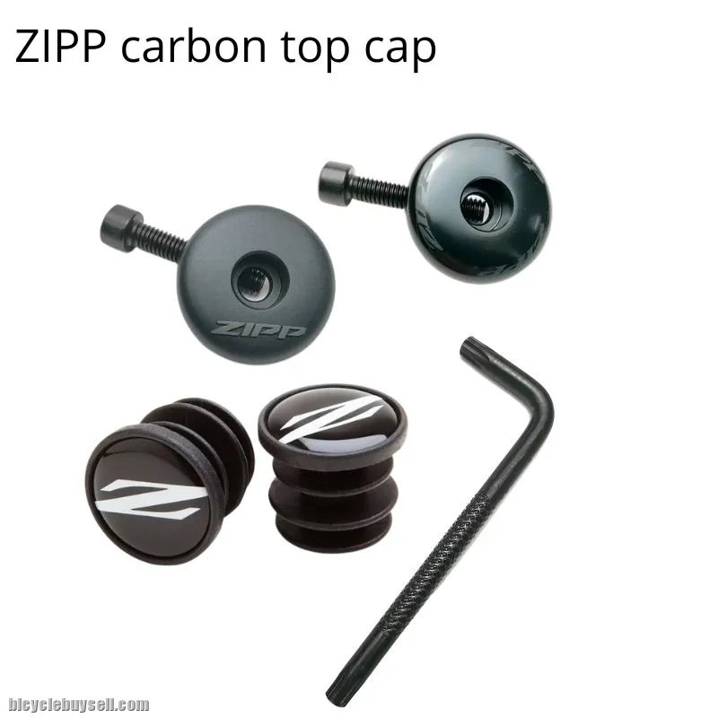 ZIPP Carbon Top Cap Bowl Cover Lightweight Road Mountain Bike Handlebar Cover Original Titanium