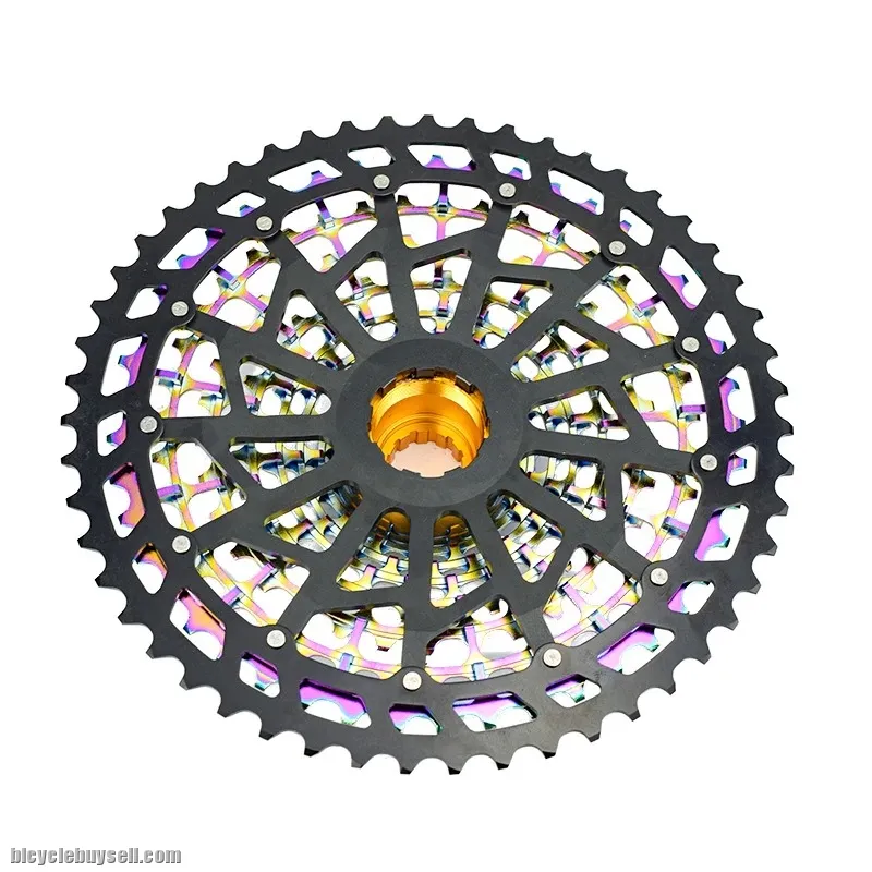 VG 12 Speed 10-51T MTB Bicycle Cassette XD Rainbow Aluminum Ultralight Bracket Sprocket Freewhe