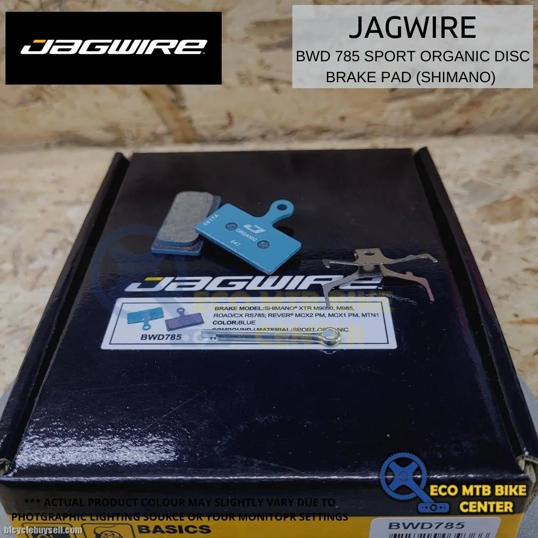 JAGWIRE BWD785 Sport Organic Disc Brake Pad Shimano (SELL BY PAIR)