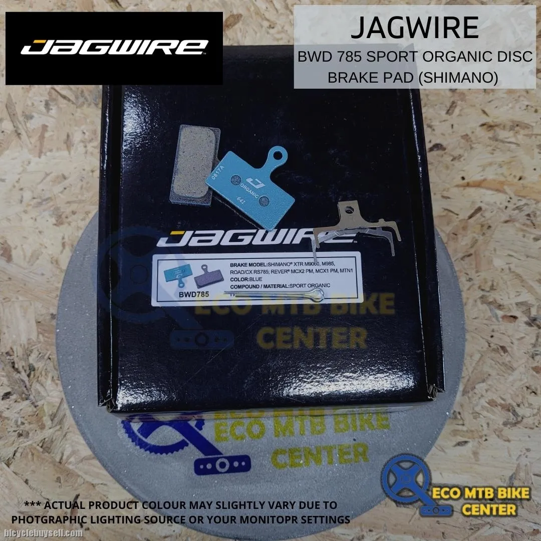 JAGWIRE BWD785 Sport Organic Disc Brake Pad Shimano (SELL BY PAIR)
