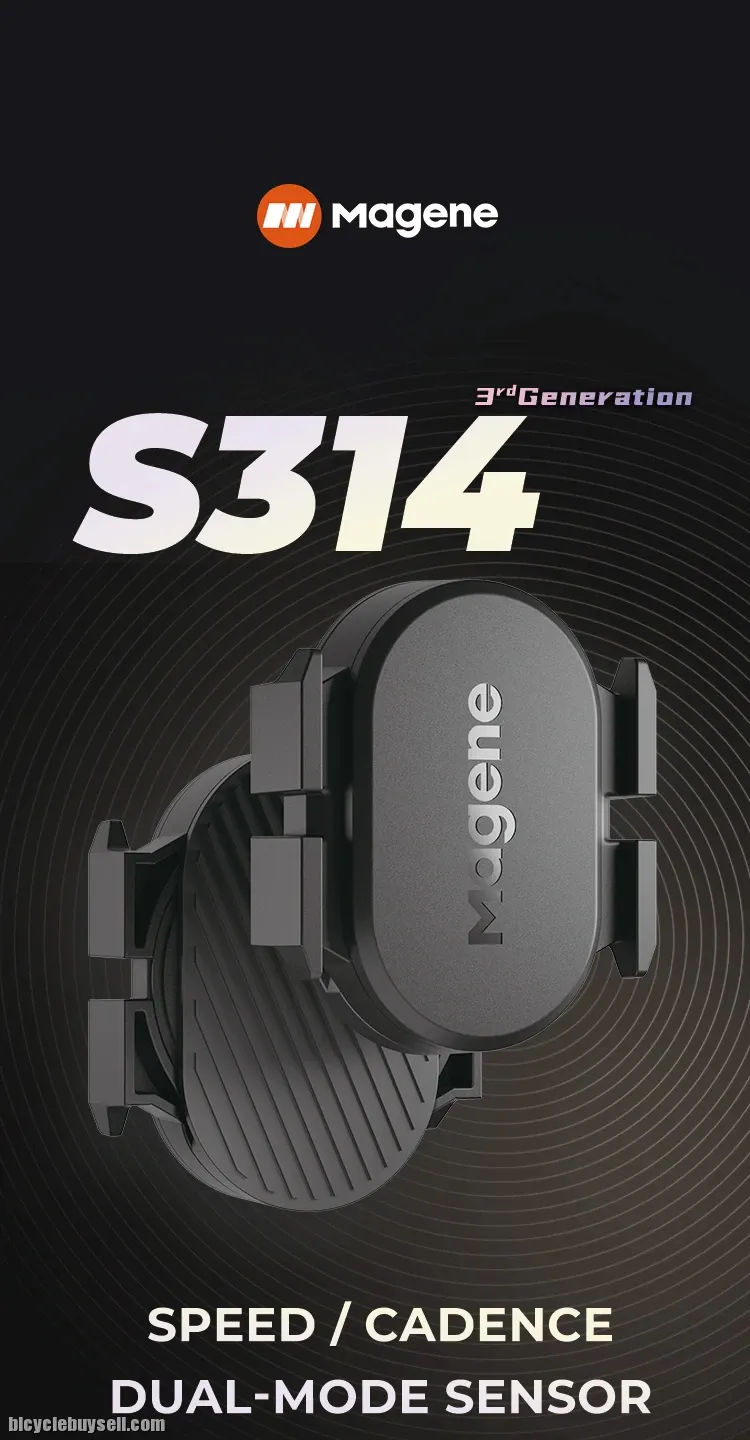 New Magene S314 Speed / Cadence Dual-Mode Sensor 1 Year Warranty