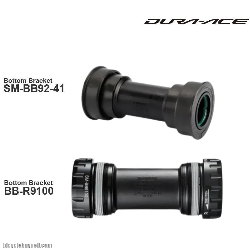 SHIMANO DURA-ACE Threaded Bottom Bracket 68/70 Mm Shell Width / Press Fit Bottom Bracket 86.5 r9100