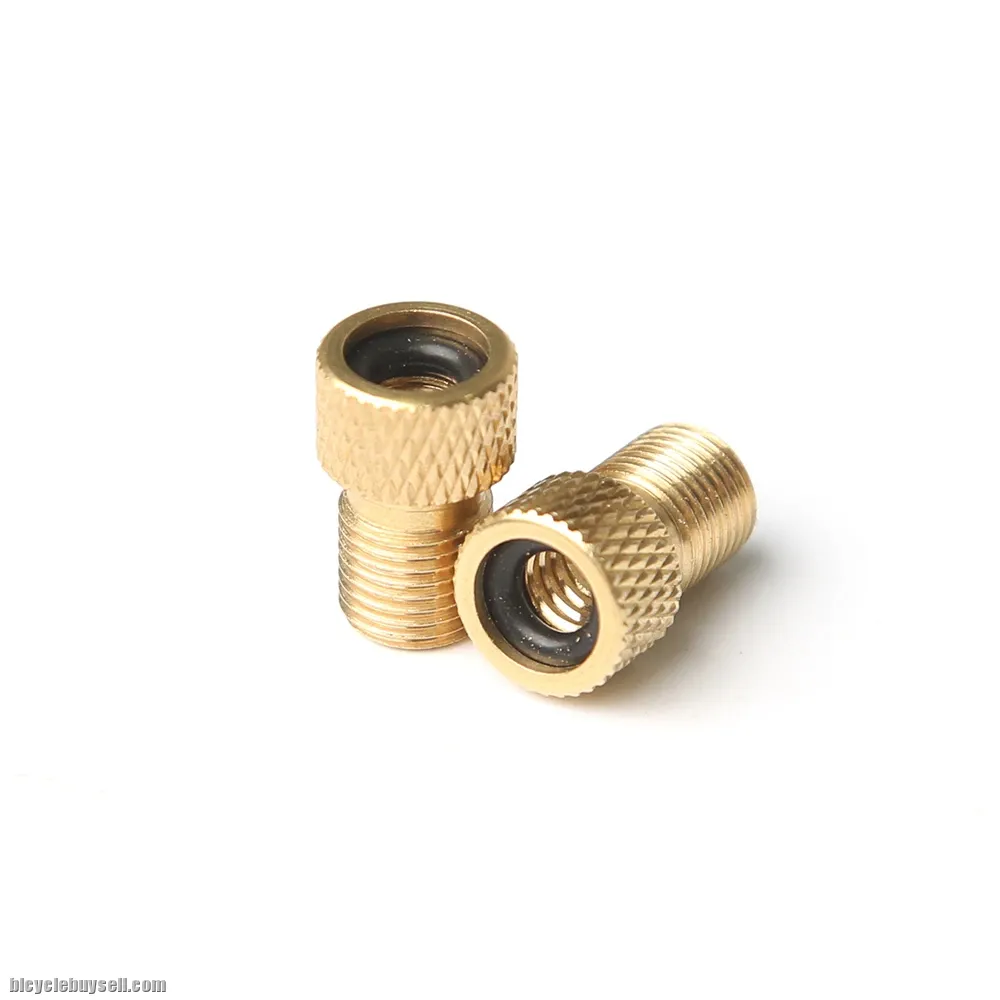 Bicycle Valve Adapter Cap Presta To Schrader Adapter French Valve Bike Nozzle Inflator Nipple