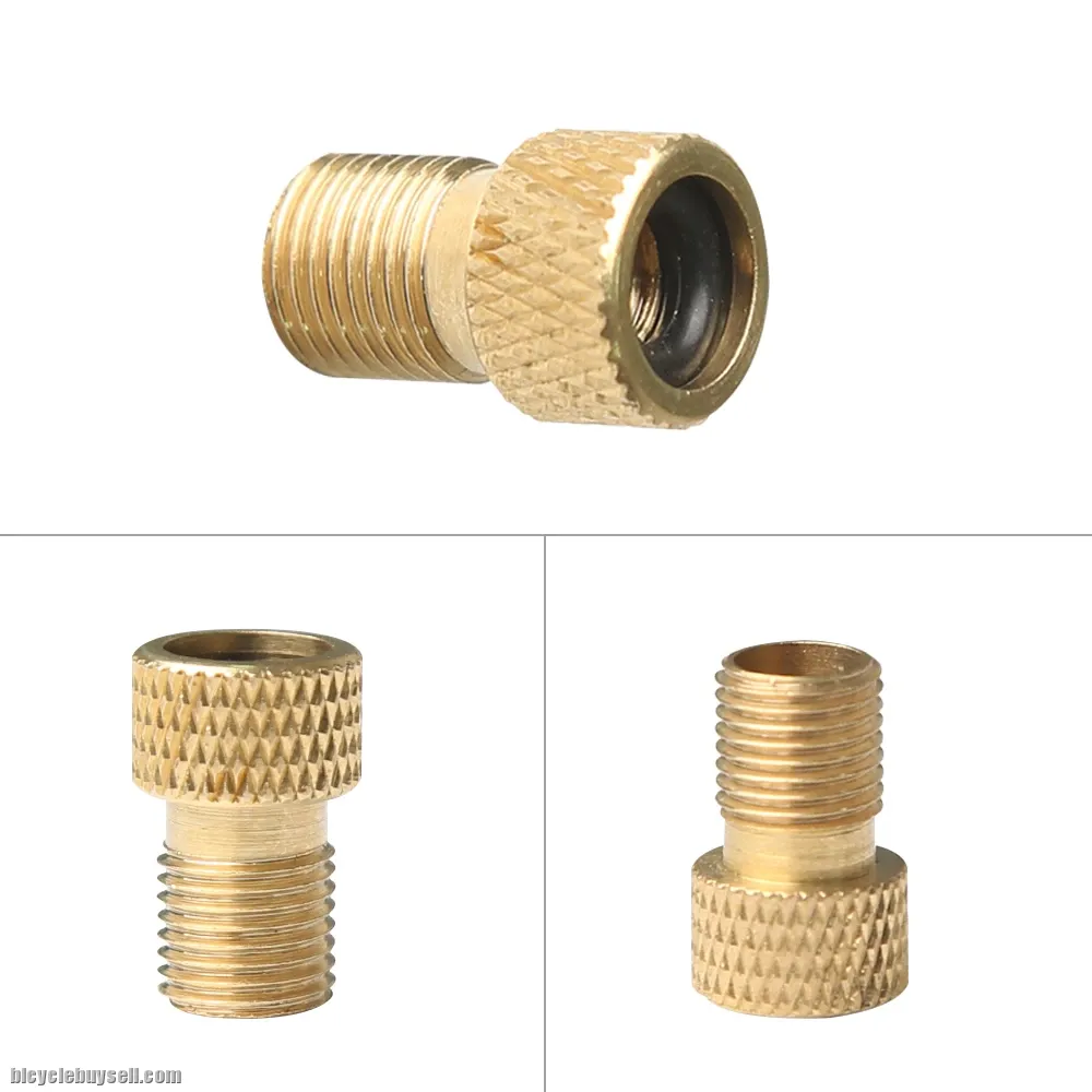 Bicycle Valve Adapter Cap Presta To Schrader Adapter French Valve Bike Nozzle Inflator Nipple