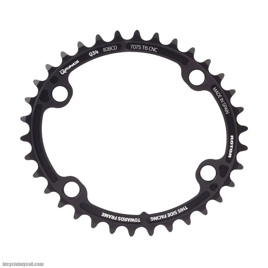Rotor Q Rings Oval Q Ring Chainring Crankset Aldhu 110*4