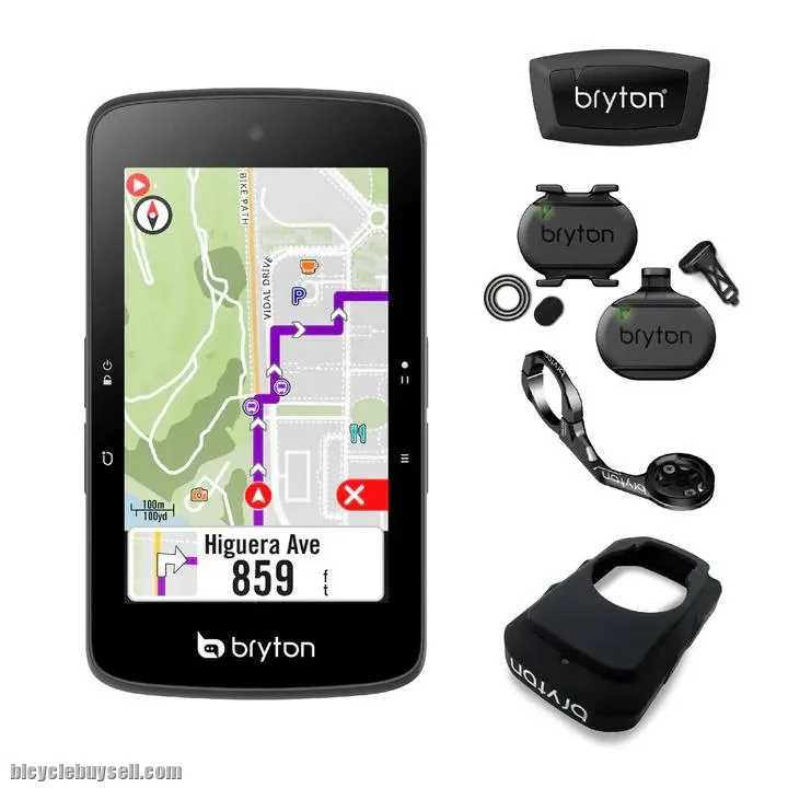 NEW Bryton Rider S800 GPS Cycling Computer 1 Year Warranty E &amp; T
