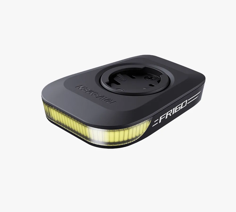 Ravemen FR160 Cycle Computer Mount Front Light (For Garmin / Wahoo / Bryton)