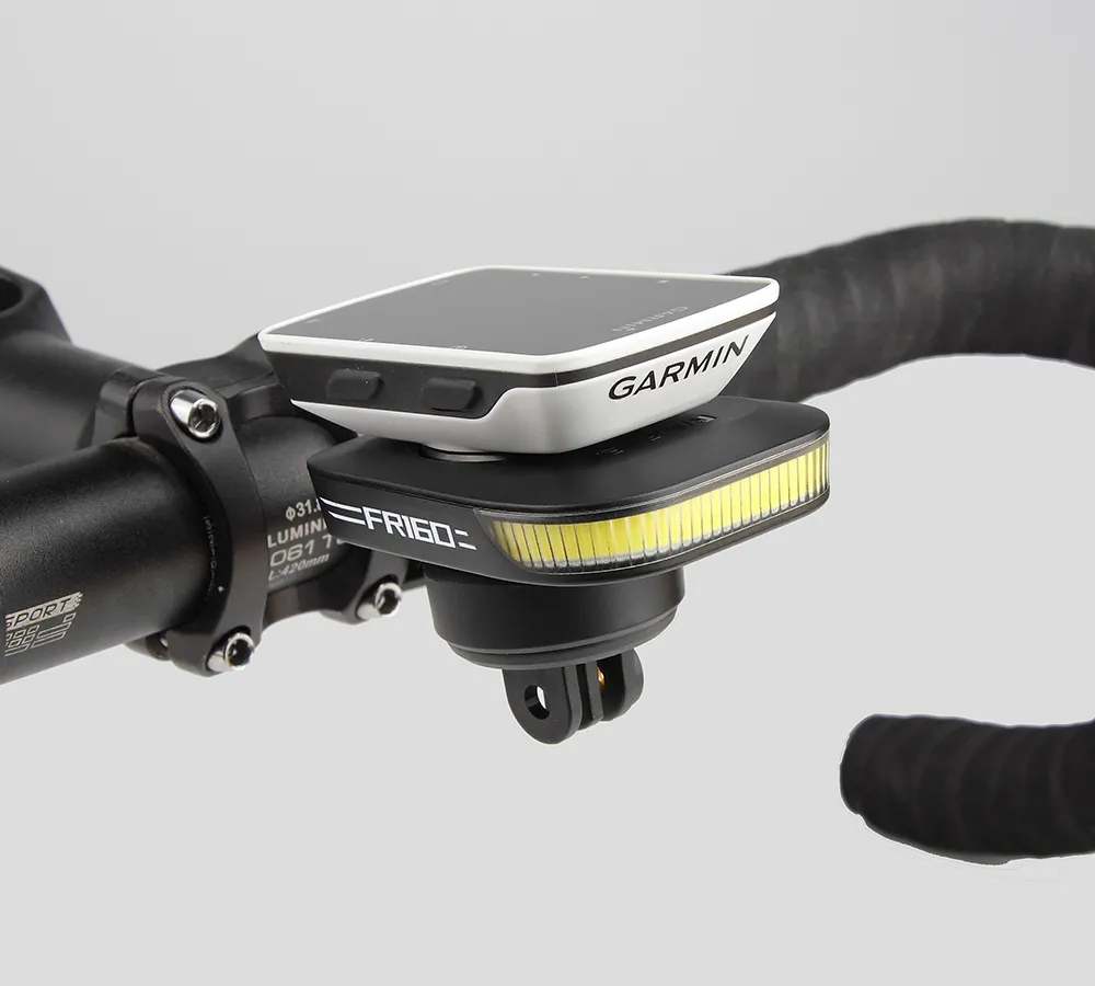 Ravemen FR160 Cycle Computer Mount Front Light (For Garmin / Wahoo / Bryton)