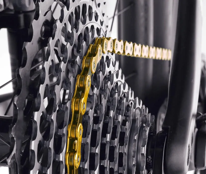 KMC X12 12 Speed Gold Chain