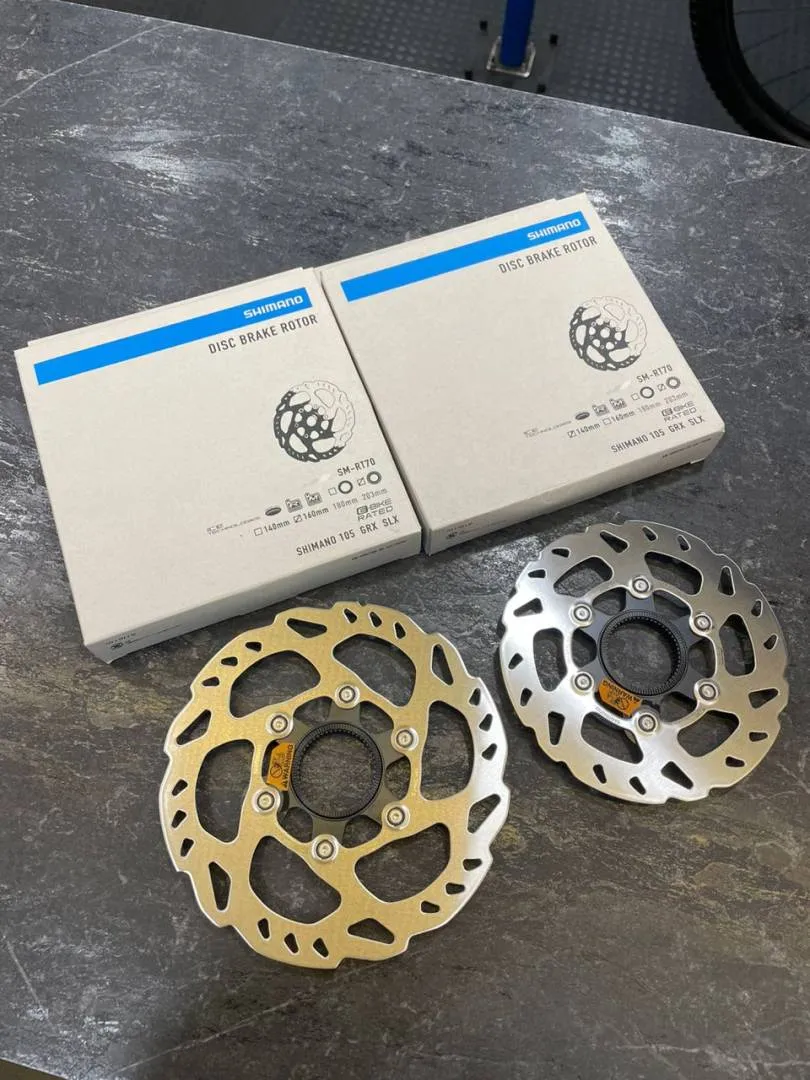 SHIMANO 105 DISC ROTOR -30% LESS !