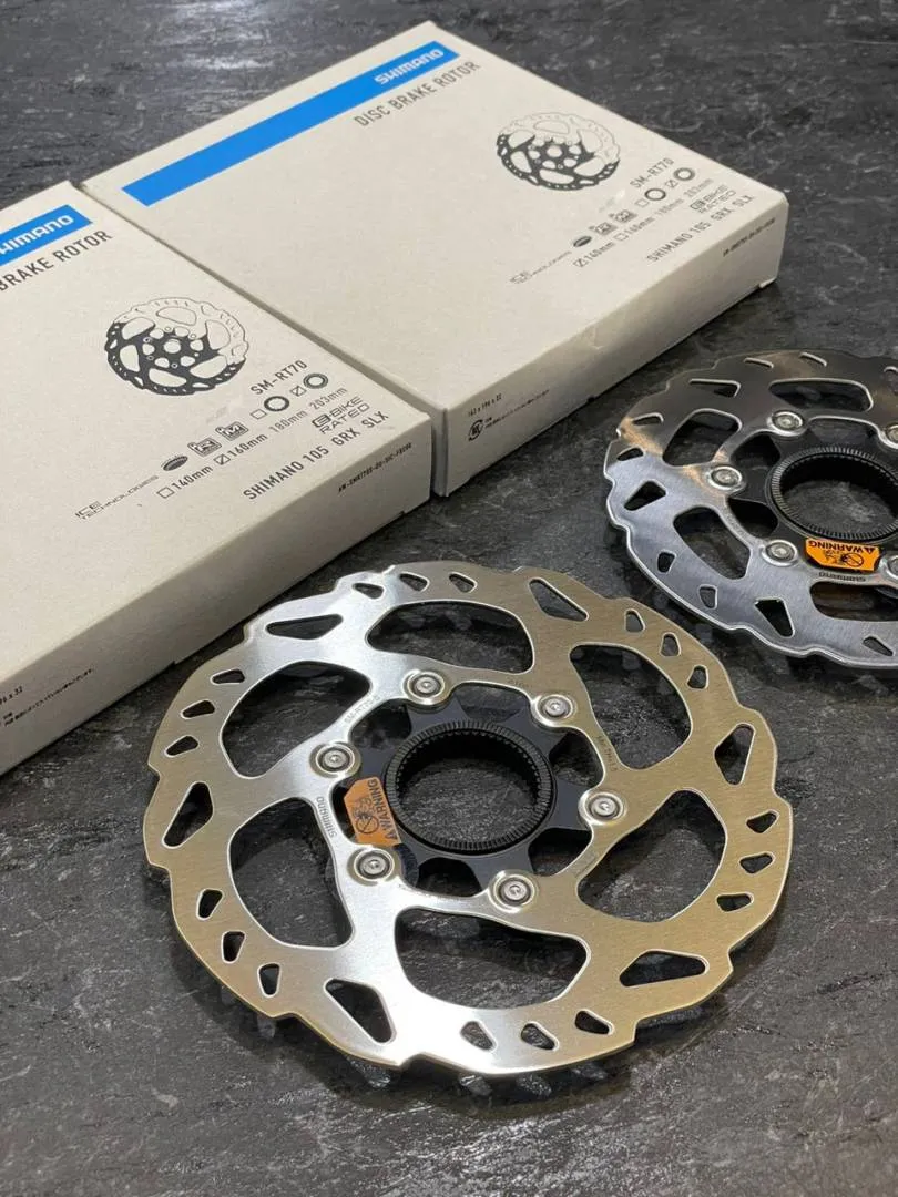 SHIMANO 105 DISC ROTOR -30% LESS !
