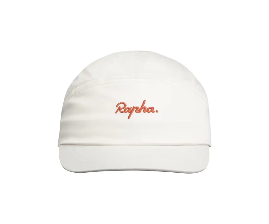 RAPHA LOGO CAP - WHITE MARL/BRICK AUTHENTIC