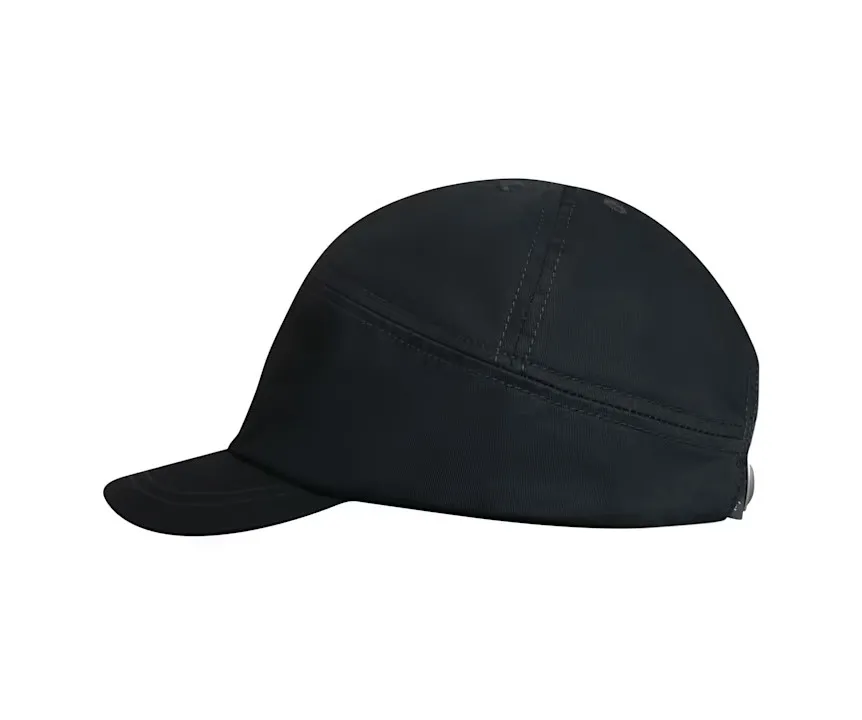 RAPHA LOGO CAP - BLACK/WHITE AUTHENTIC